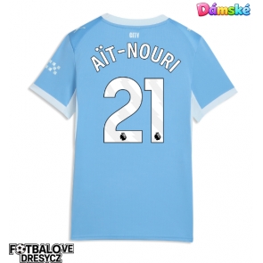 Manchester City Rayan Ait-Nouri #21 Dámské Domácí Dres 2026-27 Krátký Rukáv